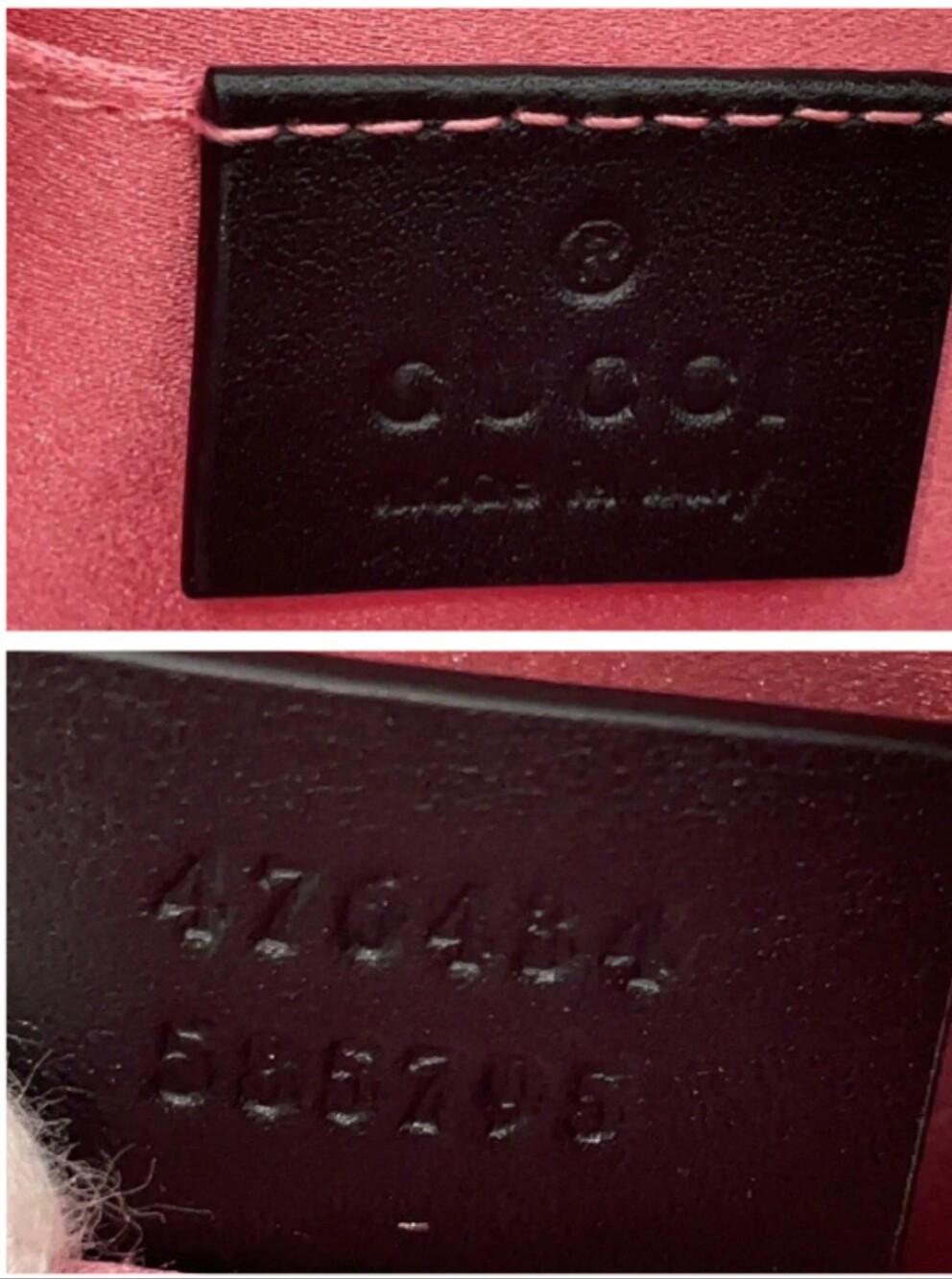 SALE! Gucci Black Velvet GG Marmont Body Waist Bag W/DB - Picture 3 of 16